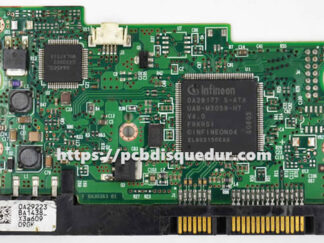 PCB pour disque dur 3,5" SATA 164GB Hitachi HDT722516DLA380, carte 0A29177