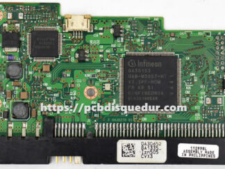 PCB pour disque dur 3,5" IDE 41.1GB Hitachi HDS728040PLAT20, carte 0A30153