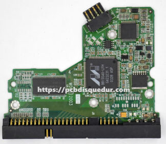 PCB pour disque dur 3,5" IDE 80GB Western Digital WD800BB, carte 2060-001130-010
