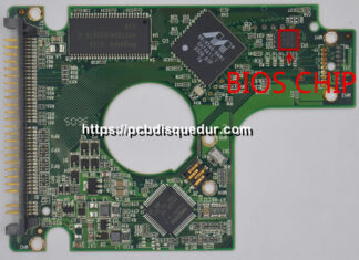 PCB 2060-701285-001 pour disque dur WD 2,5" IDE