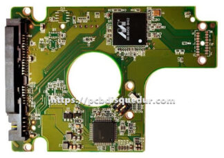 PCB pour disque dur 2,5" SATA 80GB Western Digital WD800BEVT, carte 2060-771574-001