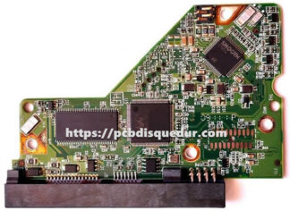 PCB pour disque dur 3,5" SATA 750GB Western Digital WD7500EARS, carte 2060-771640-005