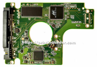 PCB pour disque dur 2,5" SATA 750GB Western Digital WD7500BPVT, carte 2060-771692-001