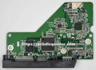 PCB pour disque dur 3,5" SATA 1TB Western Digital WD10EURX, carte 2060-771824-008