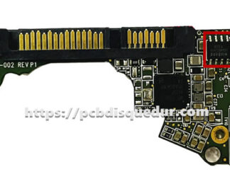 PCB pour disque dur 2,5" SATA 1TB Western Digital WD10SPCX, carte 2060-771927-002