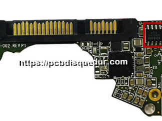 PCB 2060-771927-002 pour disque dur WD 2,5" SATA
