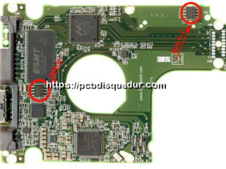PCB 2060-771950-000 pour disque dur WD 2,5" USB