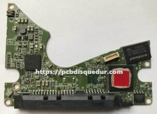 PCB pour disque dur 2,5" SATA 4TB Western Digital WD40NPZZ, carte 2060-800022-000