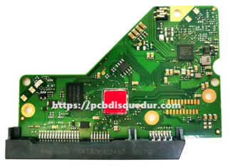 PCB pour disque dur 3,5" SATA 4TB Western Digital WD40PURZ, carte 2060-800055-002