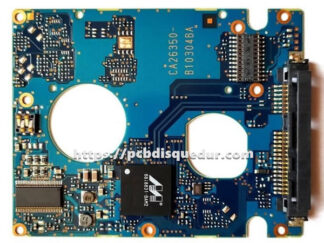 PCB pour disque dur 2,5" SATA 80GB Fujitsu MJA2080BH G2, carte CA26350-B10304BA