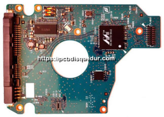 PCB G002439-0A pour disque dur Toshiba 2,5" SATA