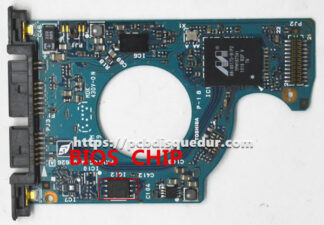 PCB pour disque dur 1,8" SATA 250GB Toshiba MK2533GSG, carte G002626A