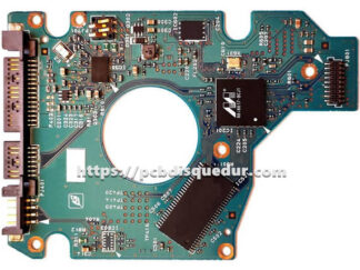 PCB pour disque dur 2,5" SATA 60GB Toshiba MK6037GSX, carte G5B001851000-A