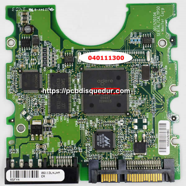 Remplacer PCB disque dur Maxtor